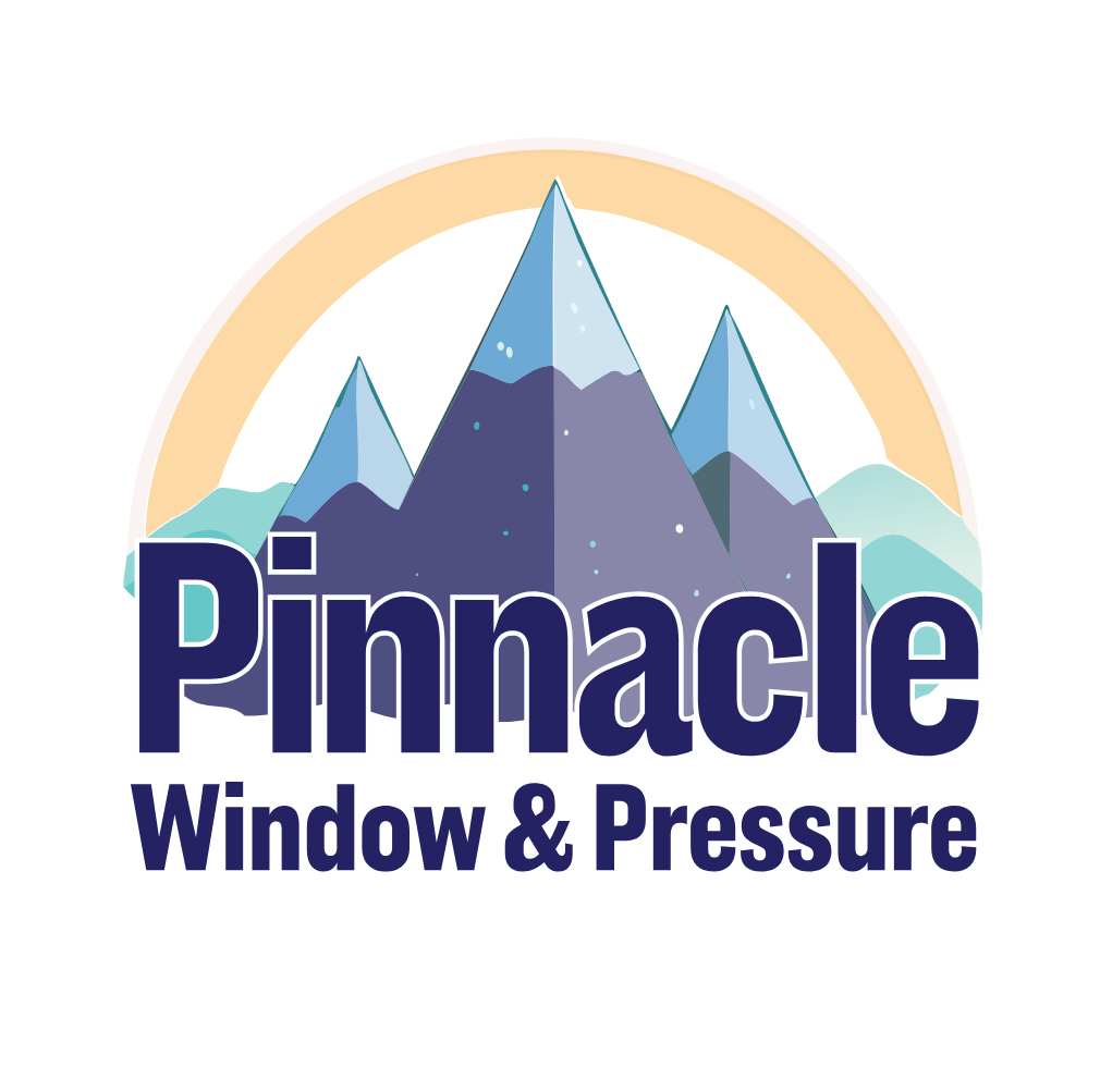 Pinnacle Window and Pressure mountain logo